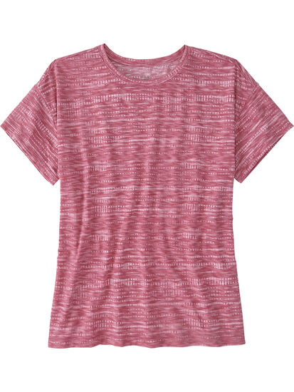 Women's T Shirt: Ravine Short Sleeve Tee Pulse | Title Nine