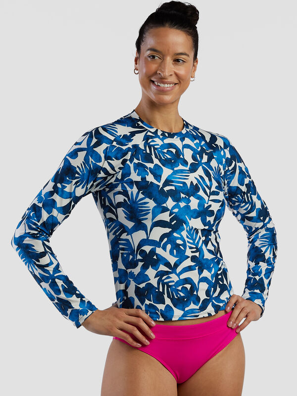 Aquatic Life Rash Guard - Hanalei