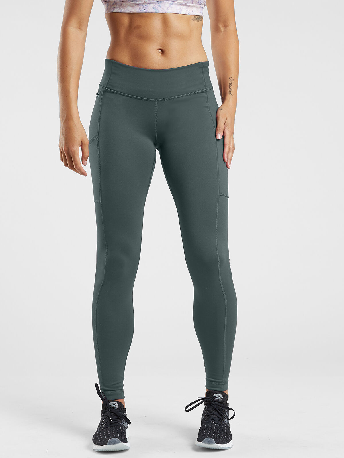 Intro Bella Solid Double Knit Slim Her Leggings | CoolSprings Galleria