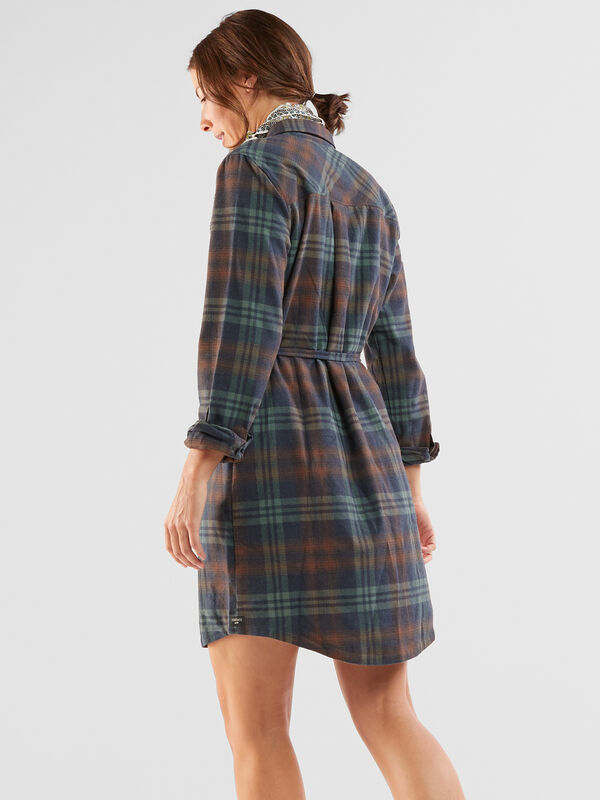 Plaiditude Flannel Shirtdress, , original