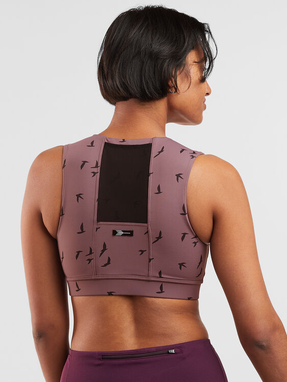 Zip Front Bra with a Pocket: Pockito by Oiselle | Title Nine