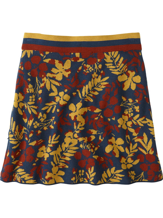 Wool Skirt Super Power Blumen | Title Nine