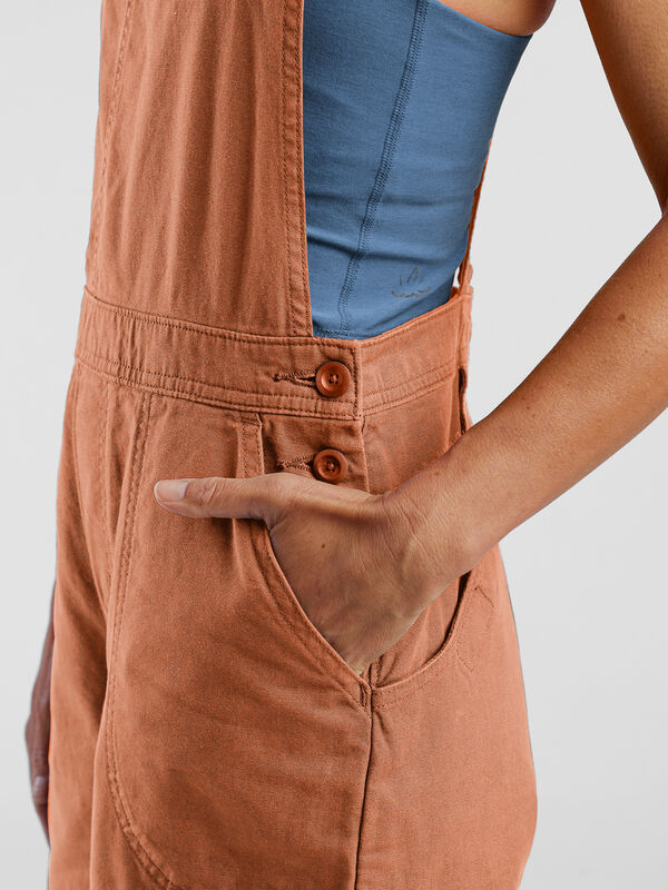 Stand Up® Cropped Overalls, , original