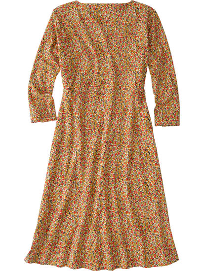 Amelia 3/4 Sleeve Dress - Print | Title Nine