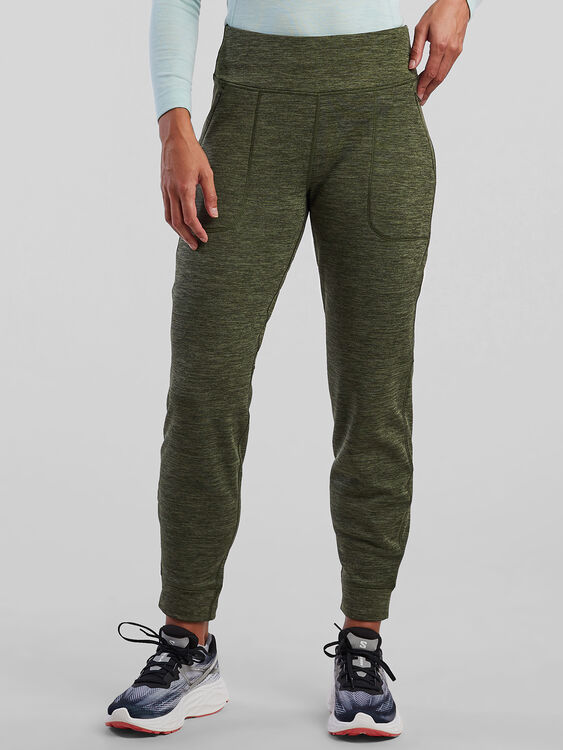 Women's - Neon Vintage Logo Low Rise Flare Joggers in Ice Marl