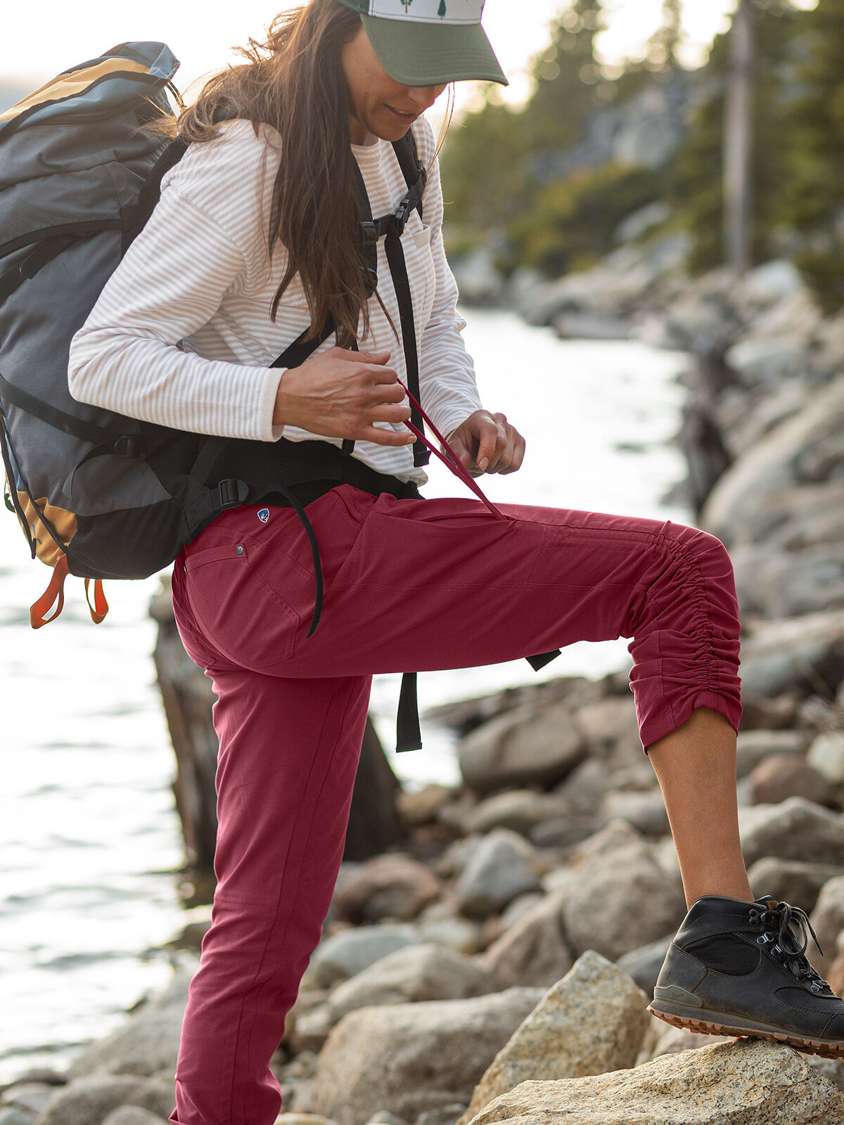 Quechua MH500 Womens Mountain Walking Trousers  Black UK8  EU38 L31   Amazonin Clothing  Accessories
