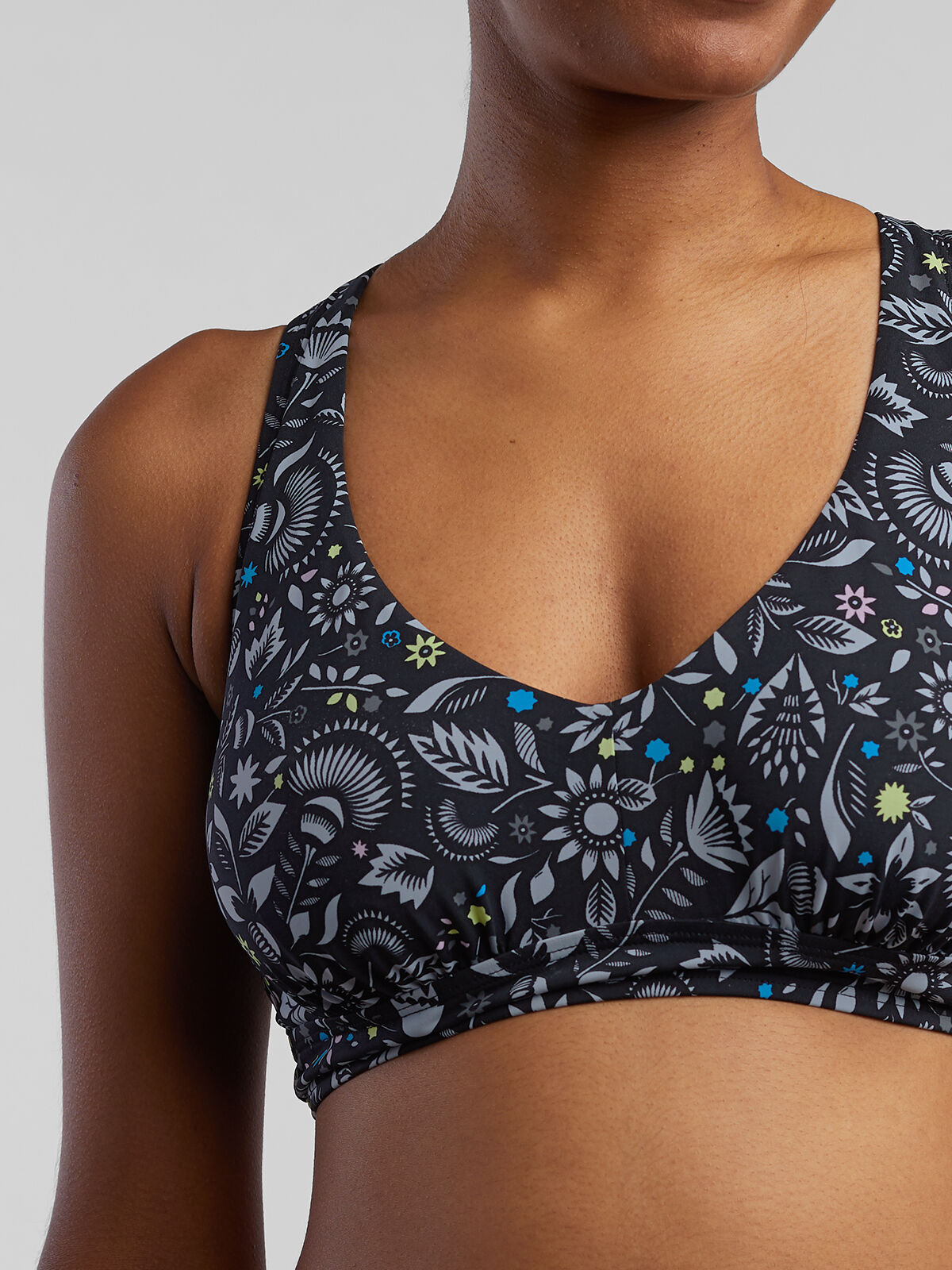 Underwire Bikini Top Phenom Amara Print Title Nine