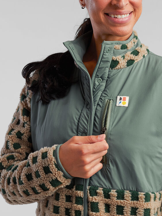 Deso Supply Women Foothills Snap Nine Fleece | Title Jacket