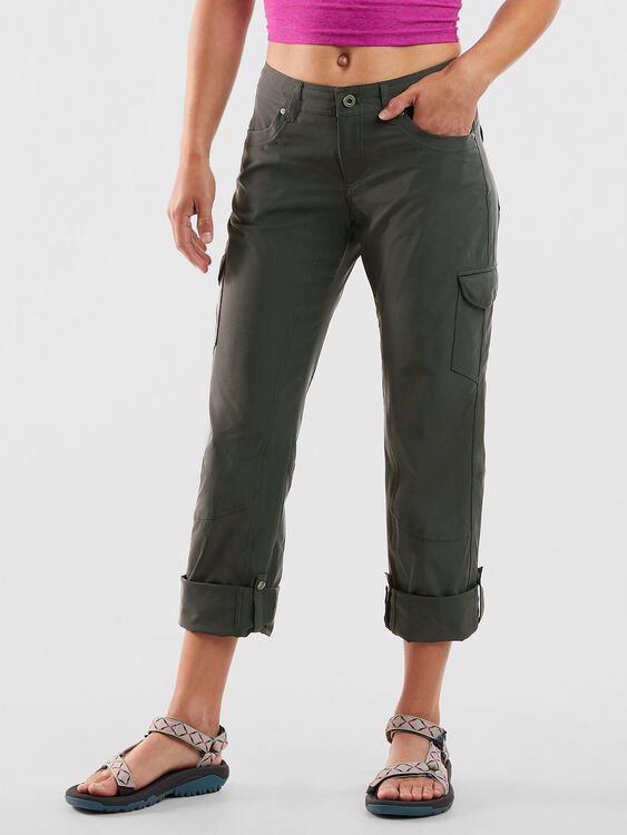 Lined Turn-up Cargo Pants