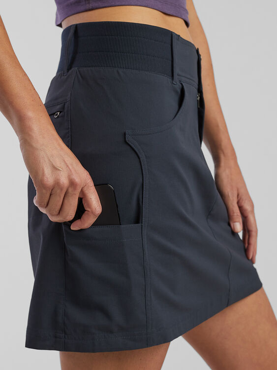 Hiking Skort with Title Clamber Pockets: Nine | Recycled