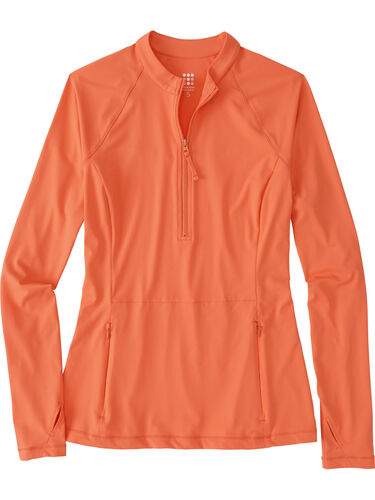 Sunbuster 1/4 Zip Long Sleeve Sun Shirt - Solid