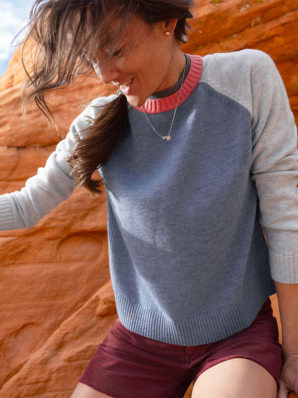 Mendocino Sweater - Colorblock, , original