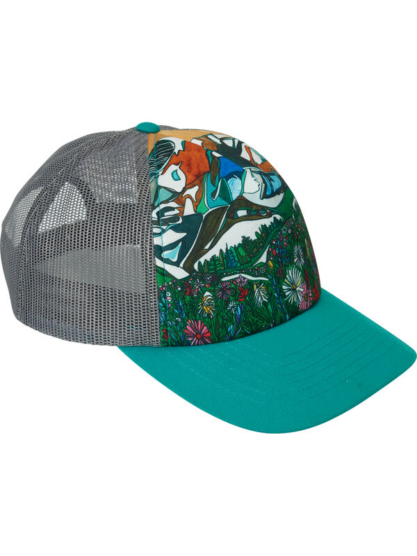 Galleria Trucker Hat - Mt. Rainier Blooms, , original