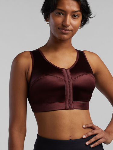 The Last Resort Front Close Sports Bra