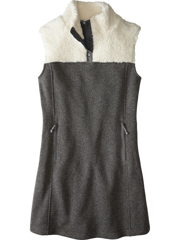 Callitrix Fleece Vest Dress, , original