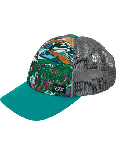 Galleria Trucker Hat - Mt. Rainier Blooms