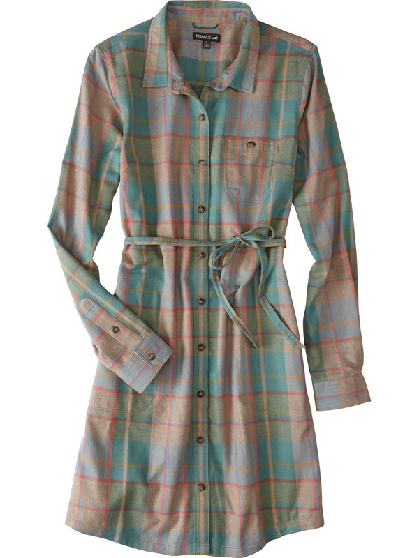 Plaiditude Flannel Shirtdress, , original