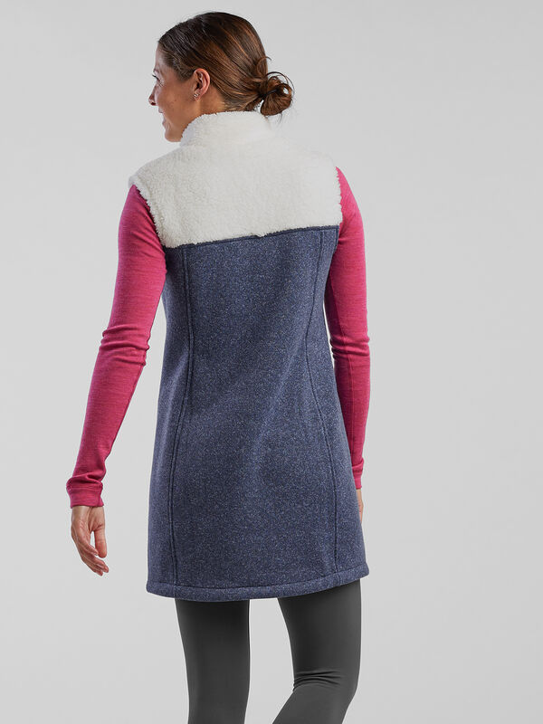 Callitrix Fleece Vest Dress, , original