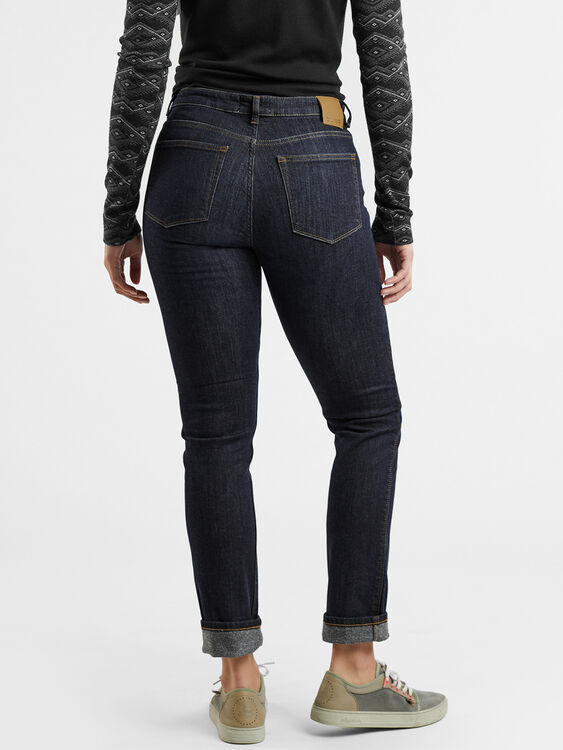 Women's Fleece Lined Jeans: Defroster by Duer