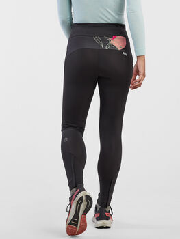 Women's short running leggings Support - green - Decathlon