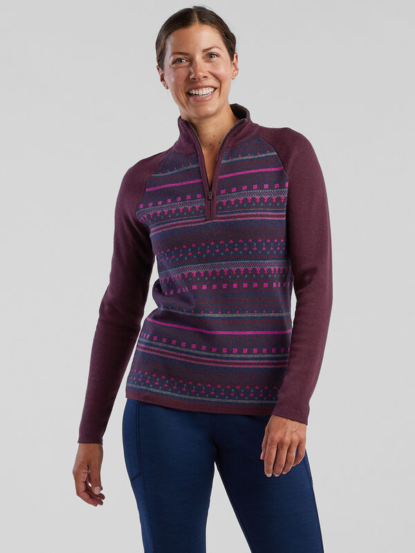 Super Power 1/4 Zip Sweater - Interlaken, , original