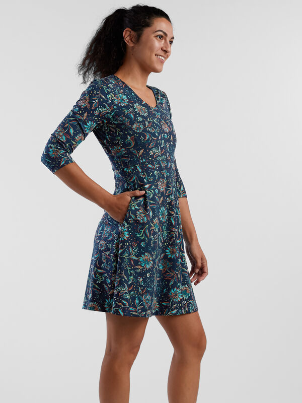 Dream 3/4 Sleeve Dress - Calicut, , original