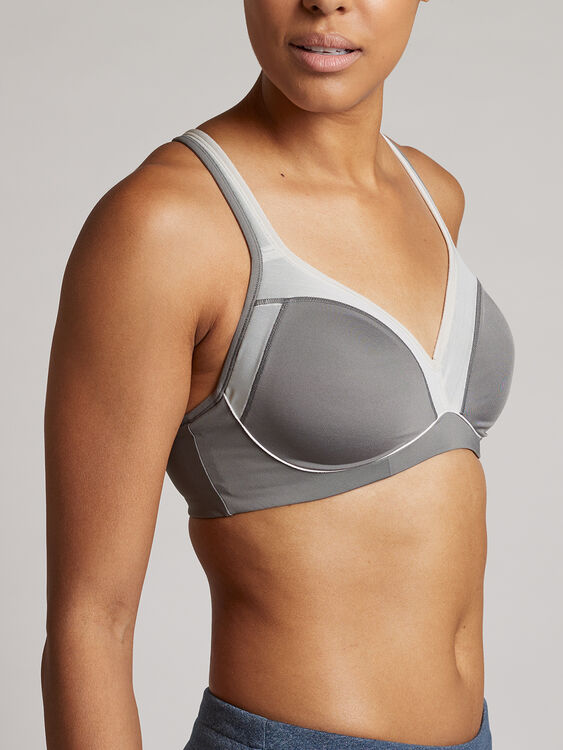 Thin Padding Full Cover Bra Cups with Seam - Sizes 32-38