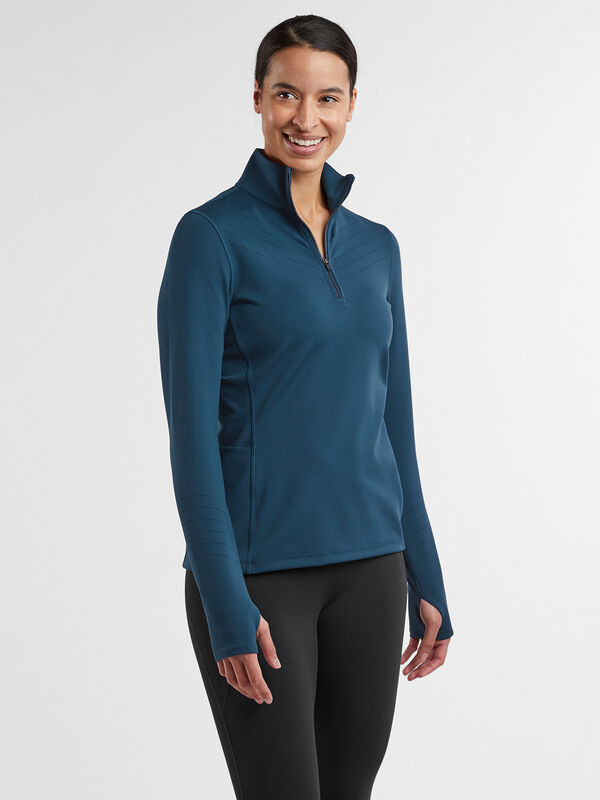 Mad Dash Lite 1/4 Zip Pullover - Perforated, , original