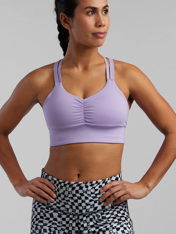  B/C Cups Low Impact Strappy Sports Bras For Women