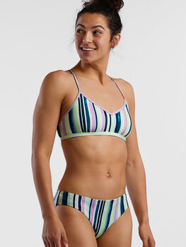 Stinson Bikini Top - Watercolor Stripe