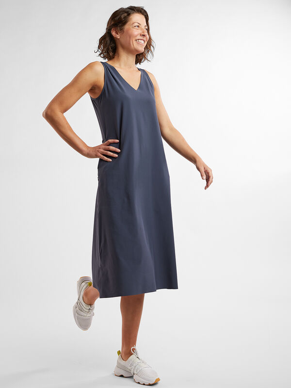 Round Trip Midi Dress - Solid