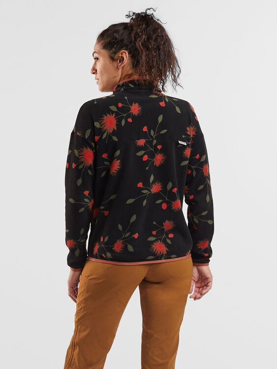 Zip Unicorn Jacket: | Floral Title Fleece Womens Nine Up