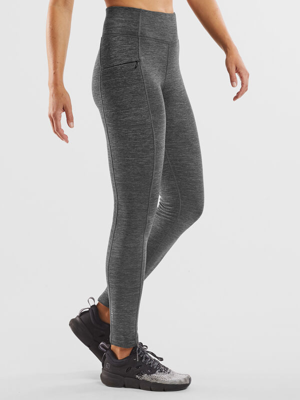 Crash Polartec® Long Tights - Heathered, , original