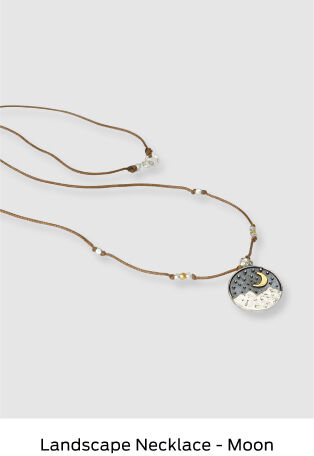 Landscape Necklace - Moon