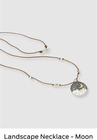 Landscape Necklace - Moon