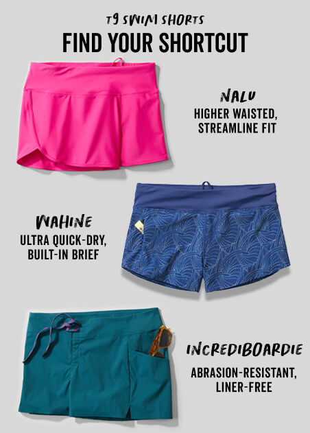 Freely Women's Double Zip Pocket Board Shorts