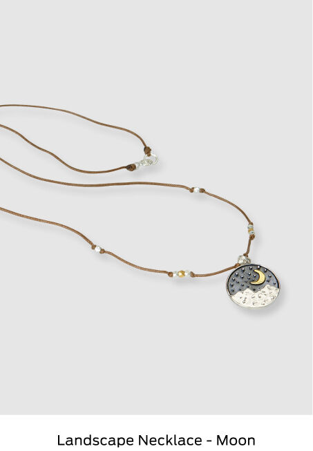 Landscape Necklace - Moon