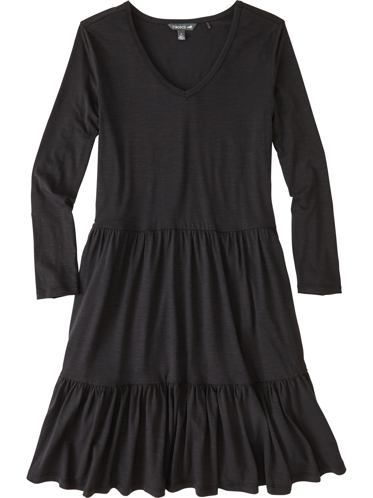Toad&Co Tiered Dress: Crusher