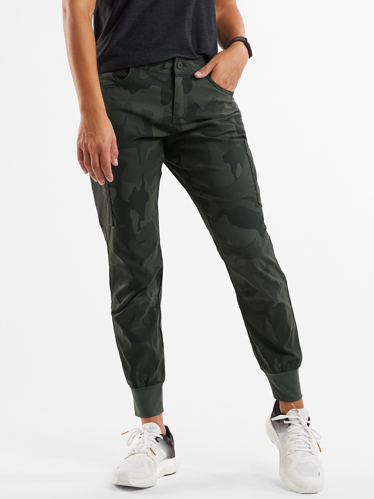 Plant Dyed Organic Cuffed Joggers in Olive Green – TOBEFRANK
