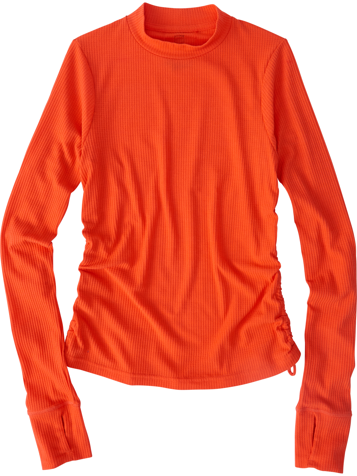 Women's Rib Long Sleeve 1/2 Zip Top - All In Motion™ Orange 4x : Target
