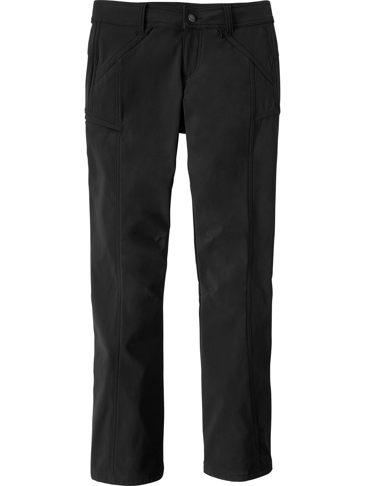 Prana Women Pants Black Size 12 W35L30 Fleece Lined Outdoor Winter