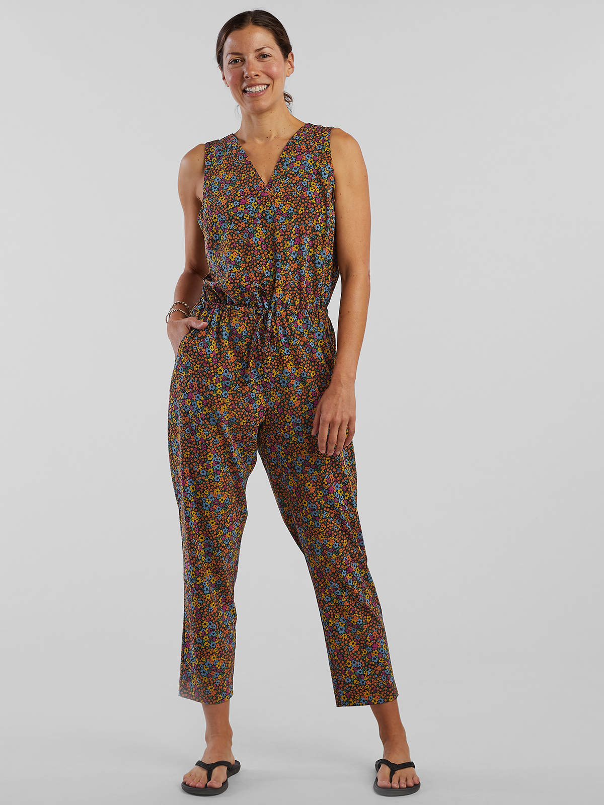 Toad&Co Sleeveless Jumpsuit Crusher