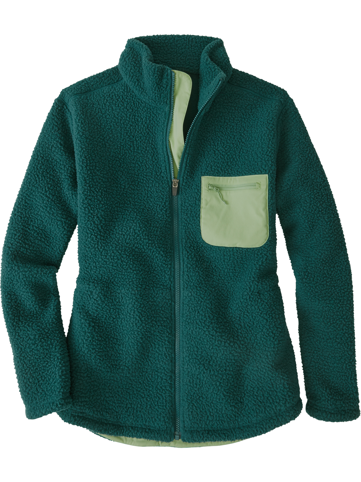 Womens Fleece Lined Reversible Jacket: Annapurna