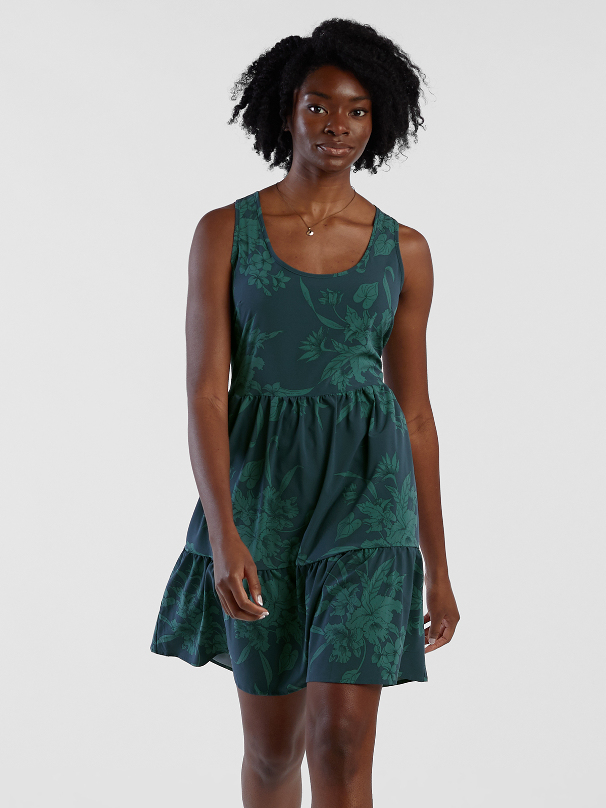 Toad&Co Tiered Dress: Crusher
