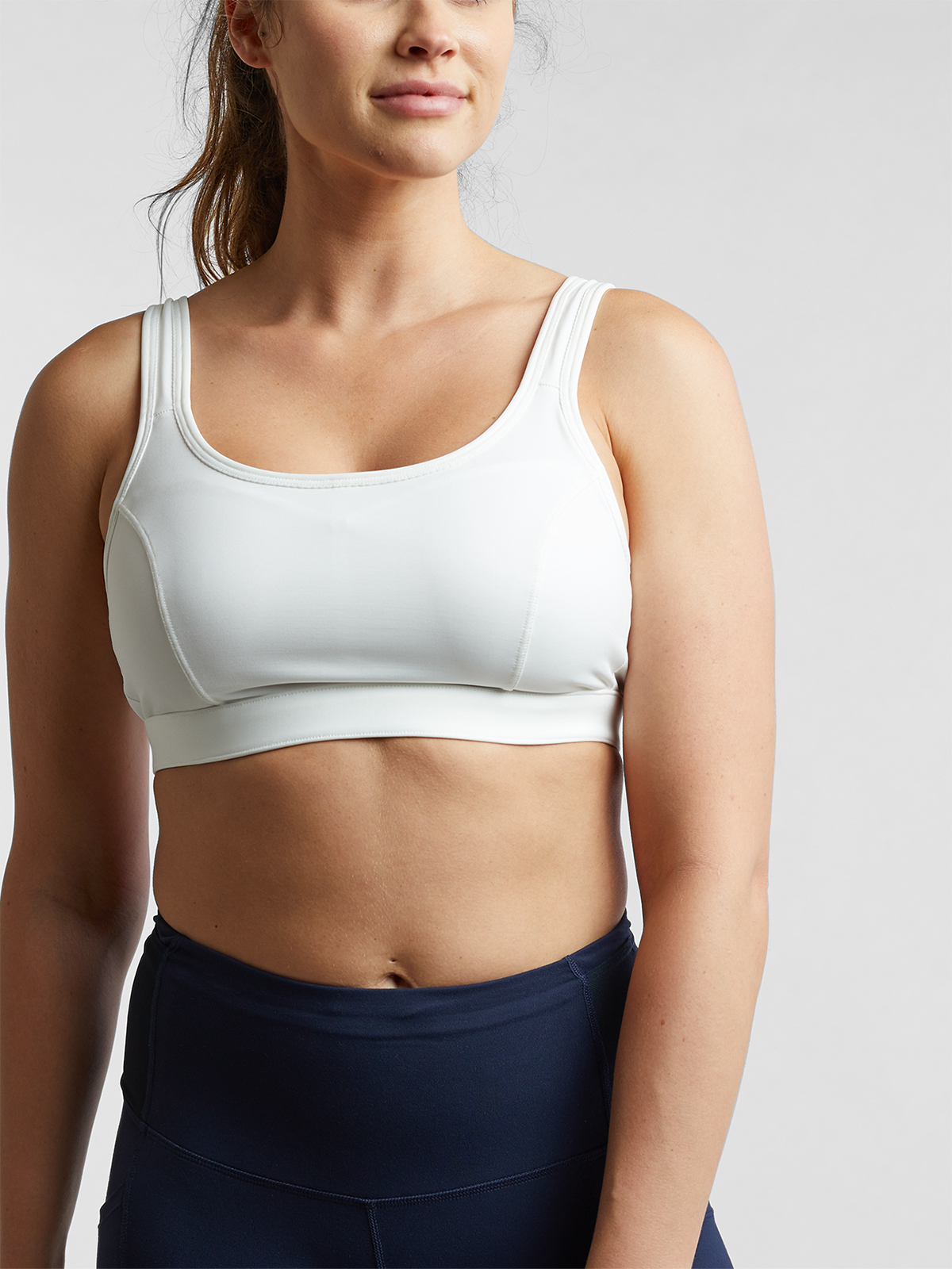 Champion Women's Plus Size The Absolute Workout Sports Bra, White, 1X at   Women's Clothing store