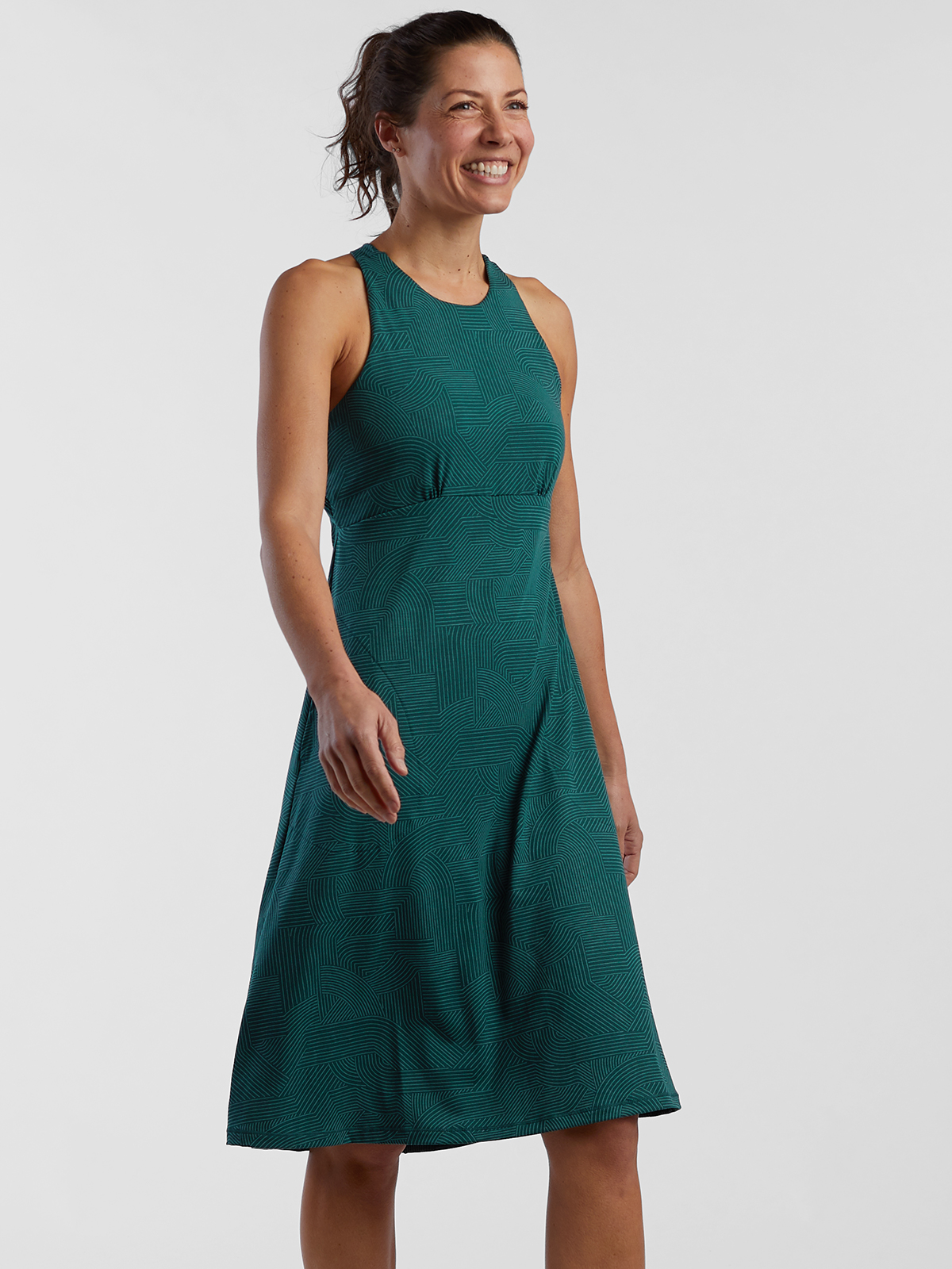 HDE Women's Travel Dress Sleeveless Summer Dress with Built-in Bra