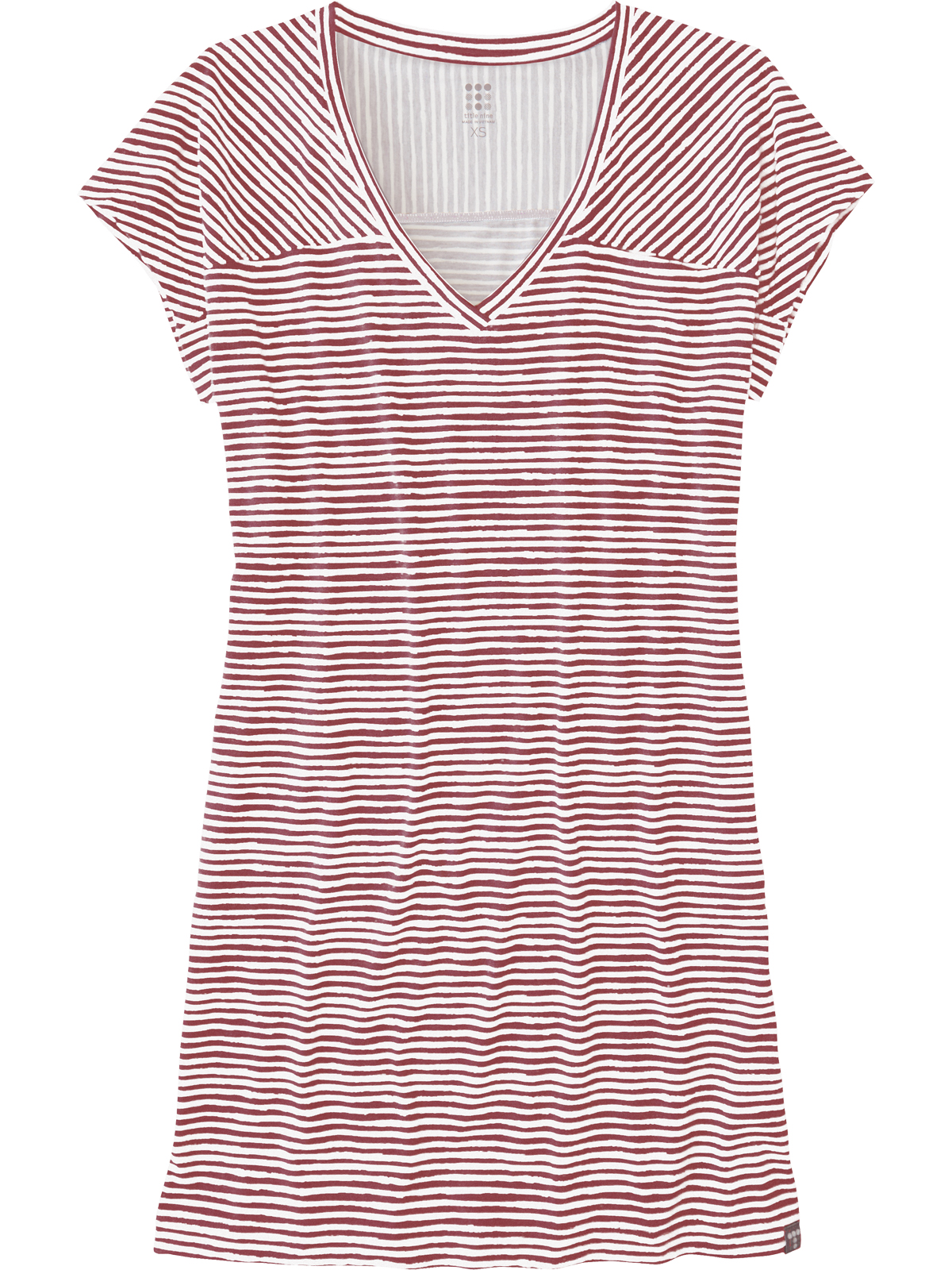 V-NECK T-SHIRT DRESS