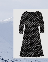 Shop the Amelia ¾ Sleeve Dress >