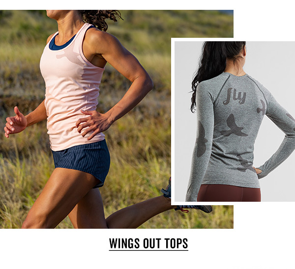 Oiselle Running Sports Bra - Wings Out