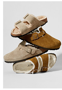 Shop the Boston Shearling Clogs >